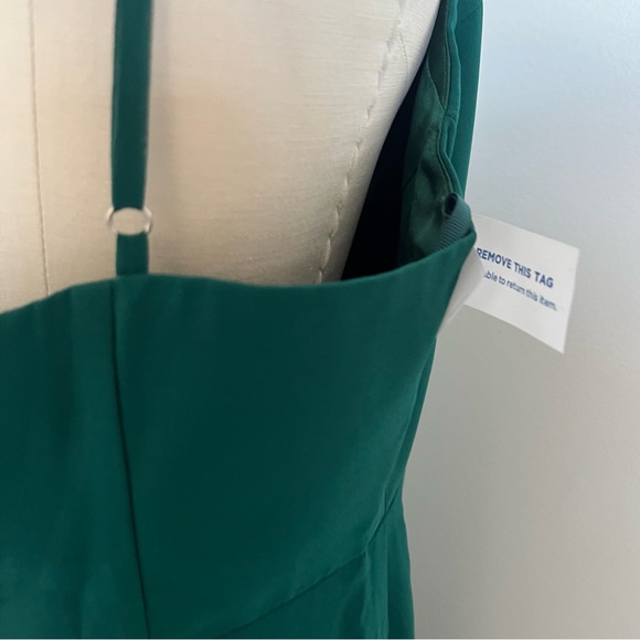Fame and partners green maxi dress us16 - Picture 4 of 5